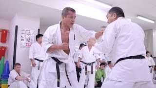 【新極真会】 2014年WKO昇段審査　山崎保広　昇段組手　SHINKYOKUSHINKAI KARATE Yasuhiro Yamasaki Dan Grading Test