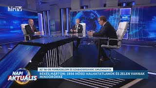 Napi aktuális - Békés Márton és Máthé Áron (2024-10-23) - HÍR TV