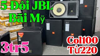 Mới Về 5Đôi JBL SRX 715 Bãi Mỹ 🌎Xả Sub Hơi GD  Bas 40 ,30 giá 1tr5 lh 0838259996