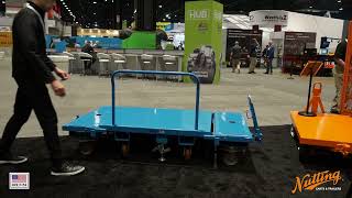 Mother Daughter Cart Double Angle Demo - Nutting Carts and Trailers