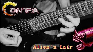 Contra - Alien`s Lair (stage 8) metal cover