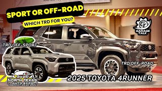 2025 Toyota 4Runner TRD Sport Premium vs TRD Off-Road Premium