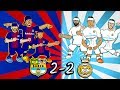 🤜🏻🥋2-2 EL CLASICO: KUNG-FU FIGHTING!🥋🤛🏻 (Barcelona vs Real Madrid highlights goals 2018)