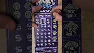 MEGA BUCK SYMBOL WINNER PA LOTTERY $30 SCRATCH OFF TICKET #lottery #scratch #palottery #winner #win