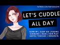 Morning Cuddles With Your Girlfriend [ASMR RP][Girlfriend][Sleep Aid][Hair play][Kissing][L Bombs]