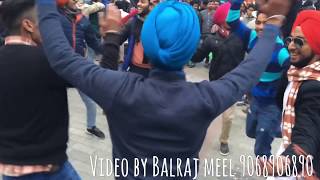 Punjabi dance on lake 3 peg song