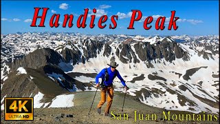 Handies Peak, BEST Intro 14er Hike in the San Juan Mountains, CO! American Basin Approach