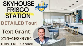 Skyhouse Frisco Station | Frisco TX | Gorgeous 25th Floor Sky Lounge!