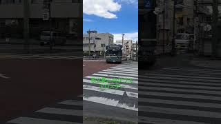 秩父市街地を快走する秩父営業所所属エアロスター