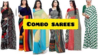 💐💐 combo daily wear sarees #dailywear#low price hight quality#meesho#ajio#flipkart#sale