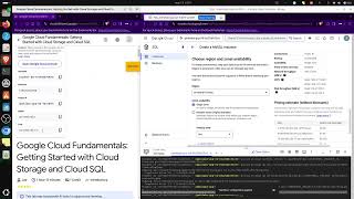GCP --2025|| Google Cloud Fundamentals: Getting Started with Cloud Storage and Cloud SQL