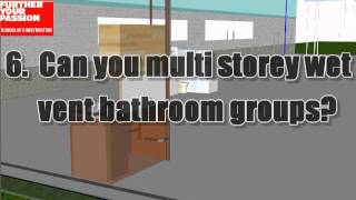 SAIT PLUMBING VENT STACKS, YOKE VENTS AND OFFSET RELIEF VENT QUESTIONS