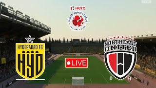 🔴LIVE | Hyderabad vs NorthEast United | Hero Indian Super League Match #isl2024​