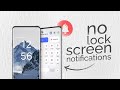 Do Not Show Notifications on Lock Screen Android (tutorial)