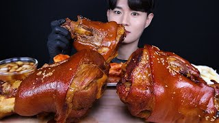 ENG SUB) ASMR JOKBAL \u0026 PORK FEET \u0026 KIMCHI EATING SOUNDS MUKBANG 족발 김치 먹방ASMR MUKBANG