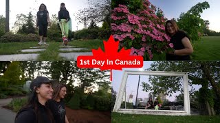 My Mom’s First Day In Canada || Showing My Mom Canada Culture
