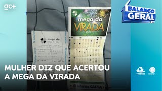 Mulher diz que acertou a mega da virada, mas o jogo não foi registrado | Balanço Geral CE