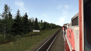 Open Rails - CN Ruel Subdivision | Summer Maintenance (Capreol - Gogama)