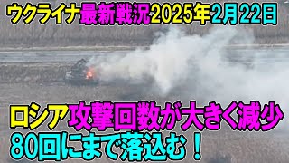 【ウクライナ戦況】25年2月22日。