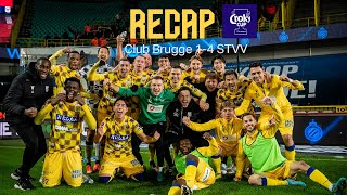 【シントトロイデン】ピッチサイドカメラ| ベルギーカップ ラウンド16 クラブ・ブルージュ 1-4 STVV