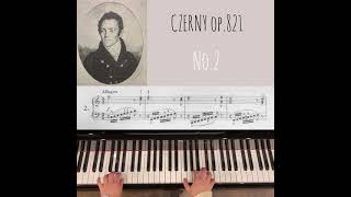 【CZERNY Op.821 No.2】ツェルニー 8小節の練習曲 第2番