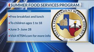YISD Summer Food Program returns