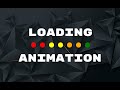 Amazing Loading Animation Using Only HTML & CSS - CodeWithTanmay