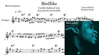 Freddie Hubbard Solo Transcription | 