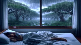 Clear your thoughts and Sleep Comfortably with Soothing Rain Sounds pouring Down - White Noise ASMR