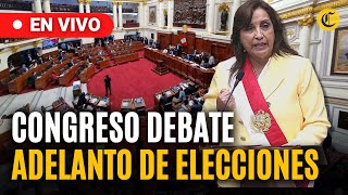 🔴 ÚLTIMA HORA | Congreso RECHAZA ADELANTO DE ELECCIONES para el 2023