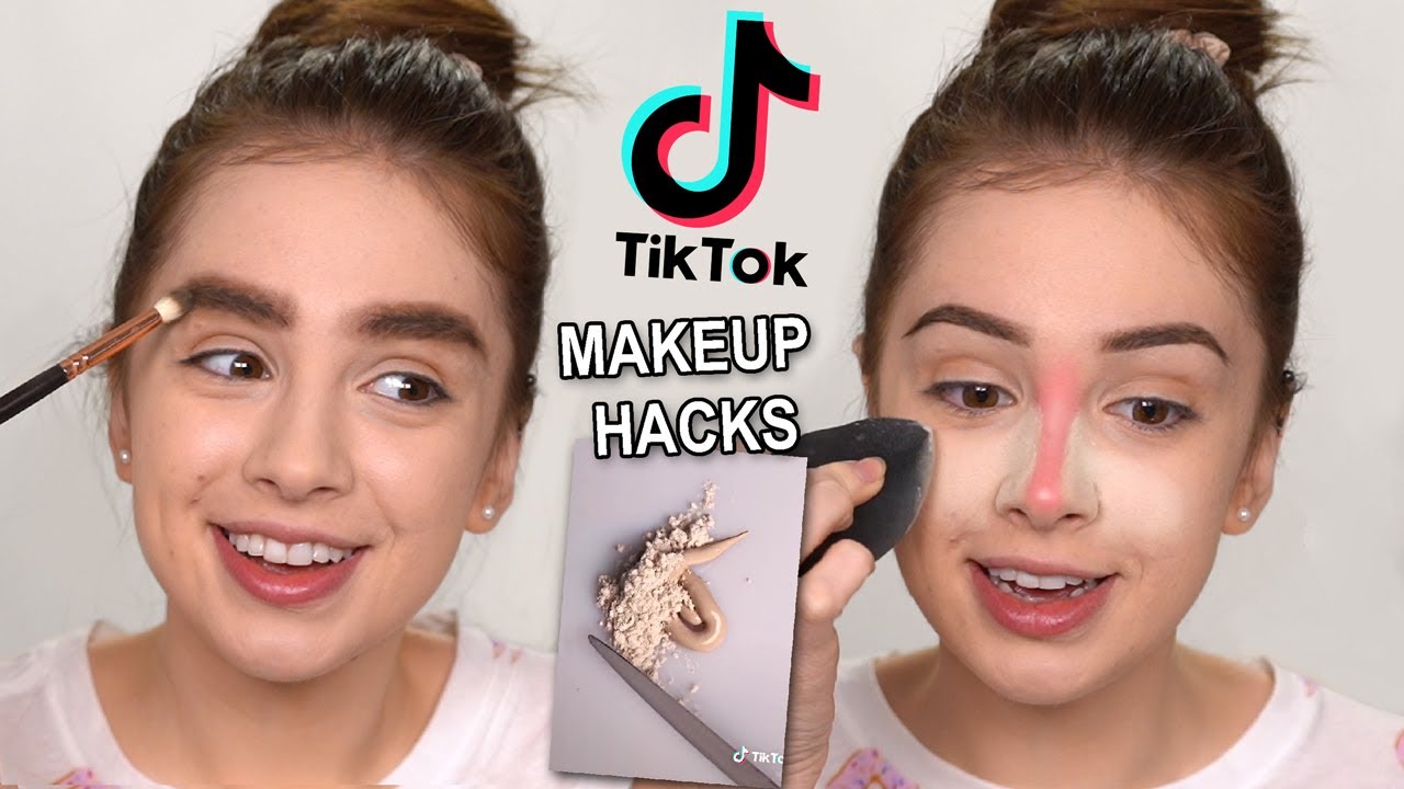 Testing Viral Tiktok Makeup Hacks Youtube