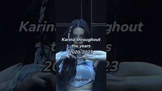 Karina throughout the years 2020-2023 #shorts #karina #aespa #kpop #spicy