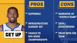 Pros and Cons: Kevin Durant’s free agency landing spots | Get Up