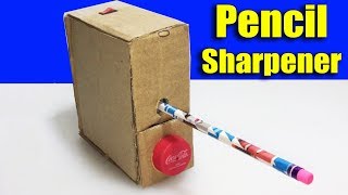 How to Make Pencil Sharpener and Air Conditioner from Cardboard DIY at Home