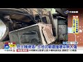 卡車載挖土機沒固定好 滑落撞壞土地公廟│中視新聞 20191202