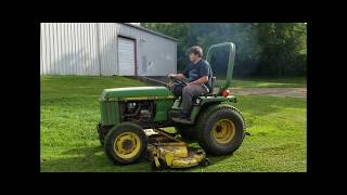 1986 John Deere 855 L0352 Video