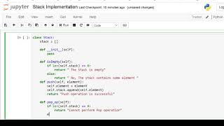 Data Structures in Python: Stack -- The Stack Data Structure Implementation in Hindi