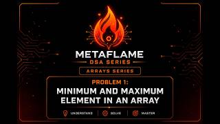 Minimum and Maximum Element 🔥 | Java DSA in Tamil | LeetCode Problem
