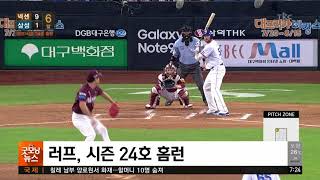 반전에 반전! 흥미진지했던 삼성!!! 생생베이스볼 180815 [TBC-띠비띠]