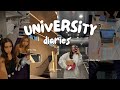 UNIVERSITY DIARIES- first week of uni, living alone for the first time, friends & more