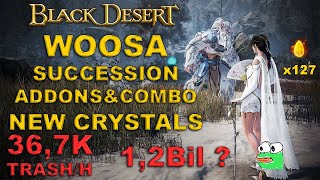 BDO | Jade Starlight Forest 1.2Bil |Woosa Succession New Crystal Preset 36,7k Trash/H Lv.2 + Agris |