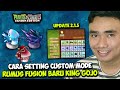 RUMUS BARU CARA FUSION KING GOJO UPDATE VERSI 2.1.5! CARA SETTING CUSTOM MODE BARU DI PVZ FUSION!