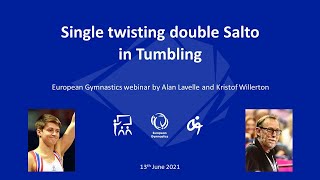 REPLAY - Trampoline Webinar 'Single twisting double Salto in Tumbling'