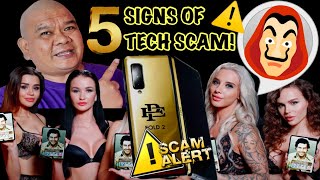 5 SIGNS OF TECH SCAMMERS - "The ESCOBAR Fold 2 Smartphone SCAM Story"