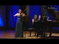 Alexandra Weissbecker – Schubert | Wieniawski – Joseph Joachim Violin Competition 2024