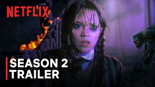Wednesday Addams | Season 2 Trailer | Netflix Series Concept