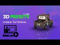 3D Presets for Element 3D Tutorial