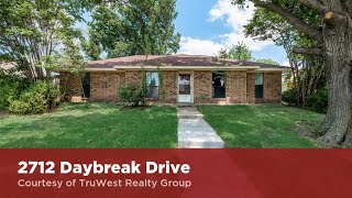 2712 Daybreak Drive Dallas, Texas 75287 | Shane Nikbeh | Real Estate Websites