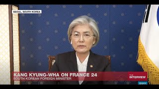 France24 강경화 장관 인터뷰 - 'Fast and pre emptive', South Korea earns plaudits for Covid 19 response