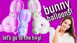 How to Make a Bunny Rabbit Balloon Animal - Balloon Bunny Tutorial